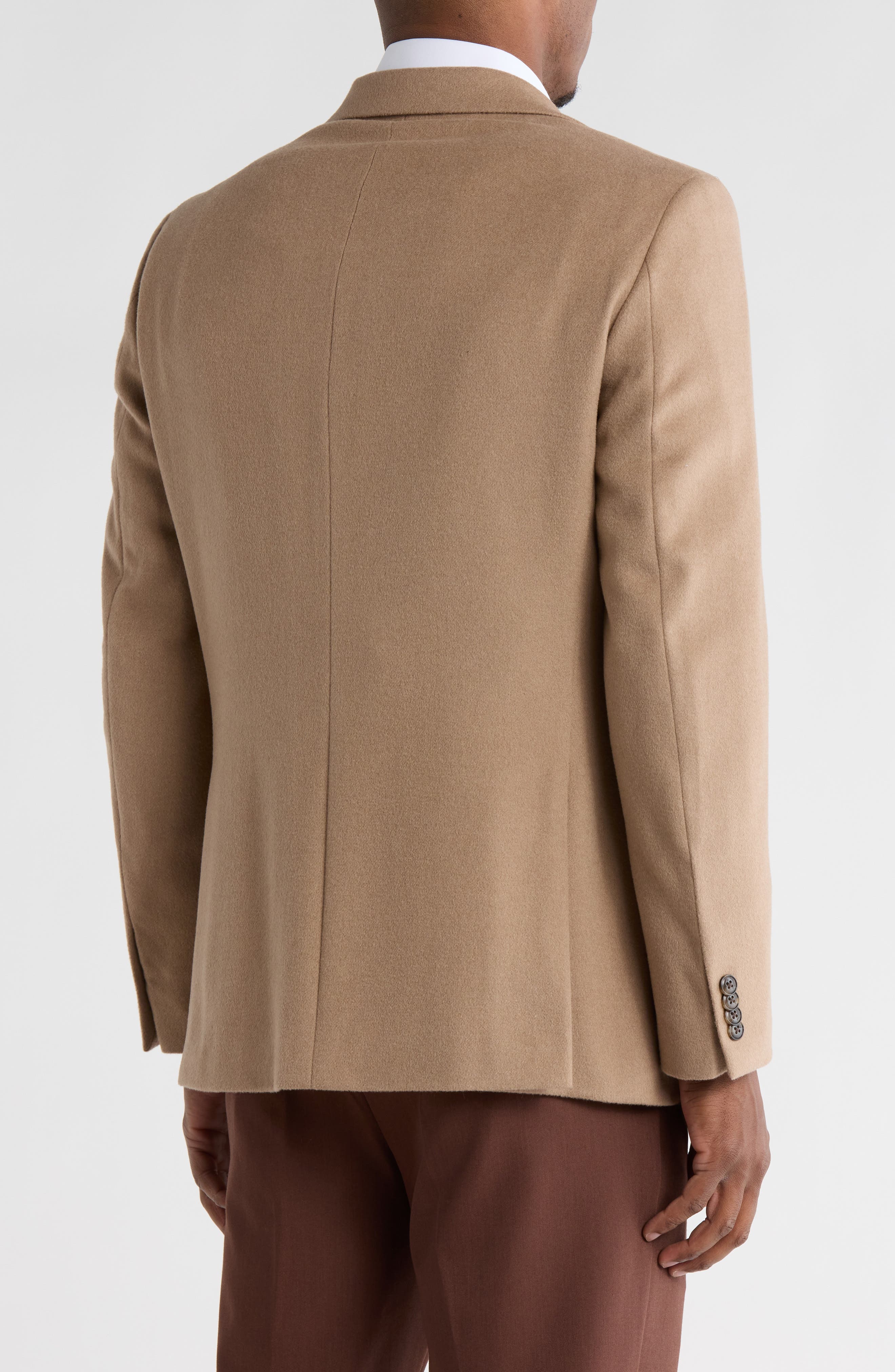 Notch Lapel Wool Blend Sport Coat - image 2