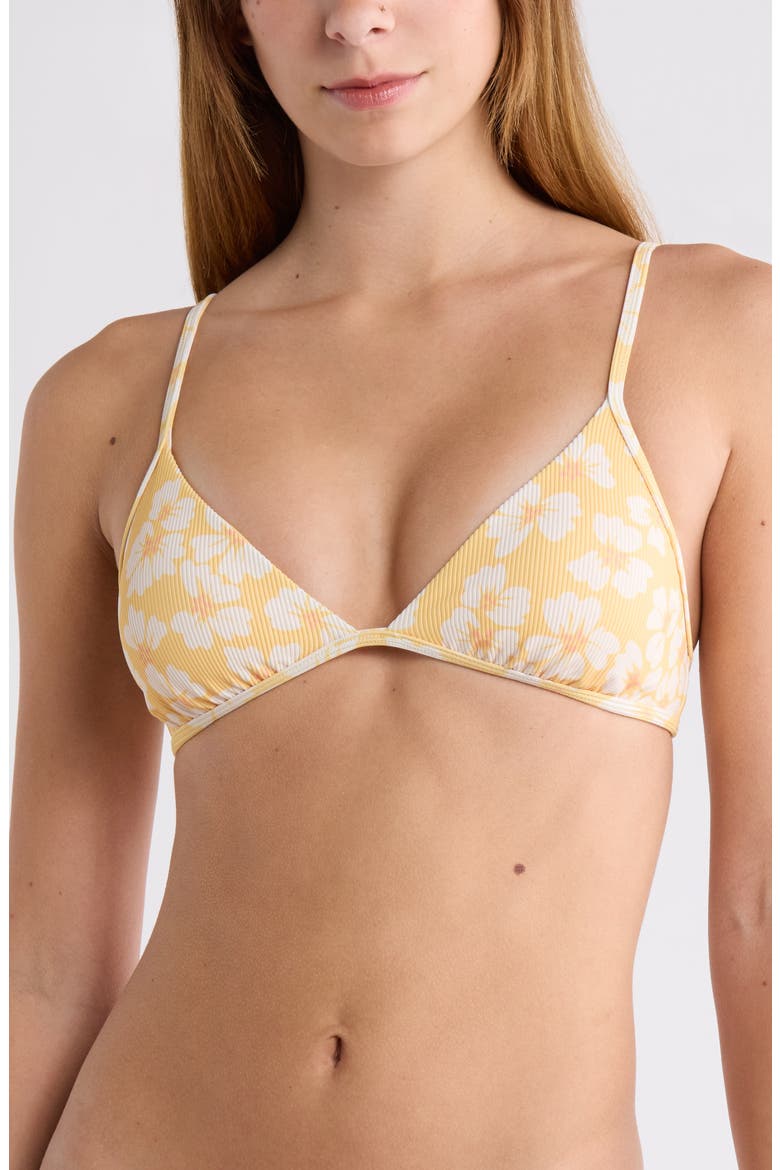 Golden Swell Charlie Bikini Top, Main, color, GOLDEN PEACH