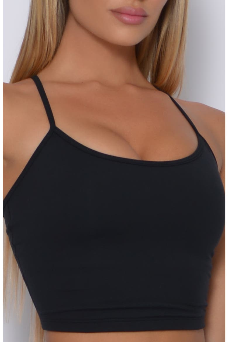 Relax Long Bra, Alternate, color, Black