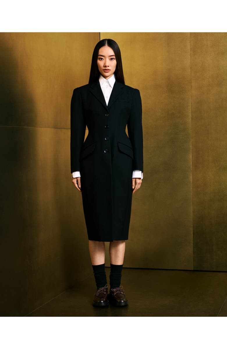 Bally Cotton Long Sleeve Shirt, Alternate, color, White