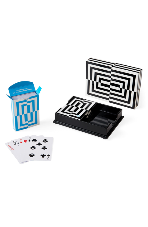 Op Art Lacquer Playing Card Set