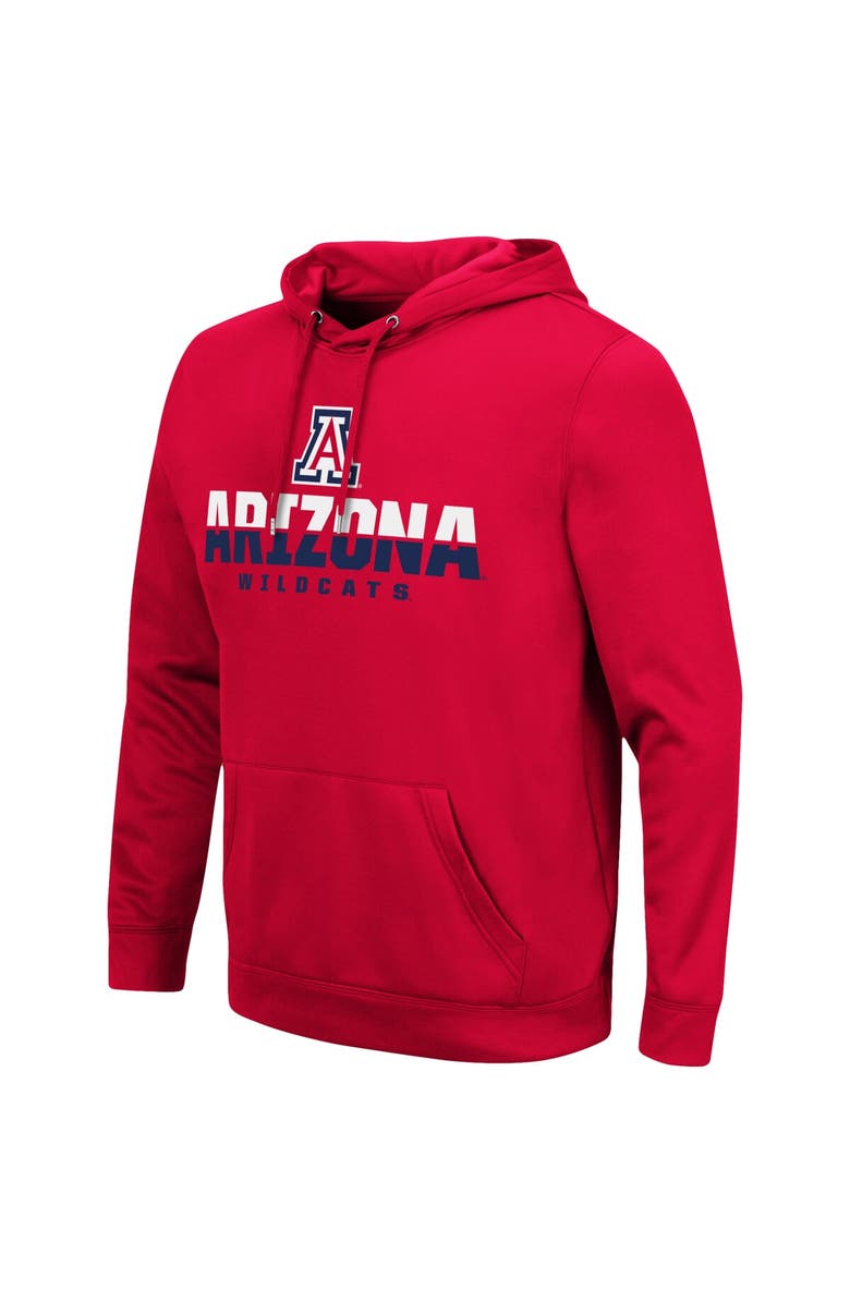 COLOSSEUM Men's Colosseum Red Arizona Wildcats Lantern Pullover Hoodie, Alternate, color, Red