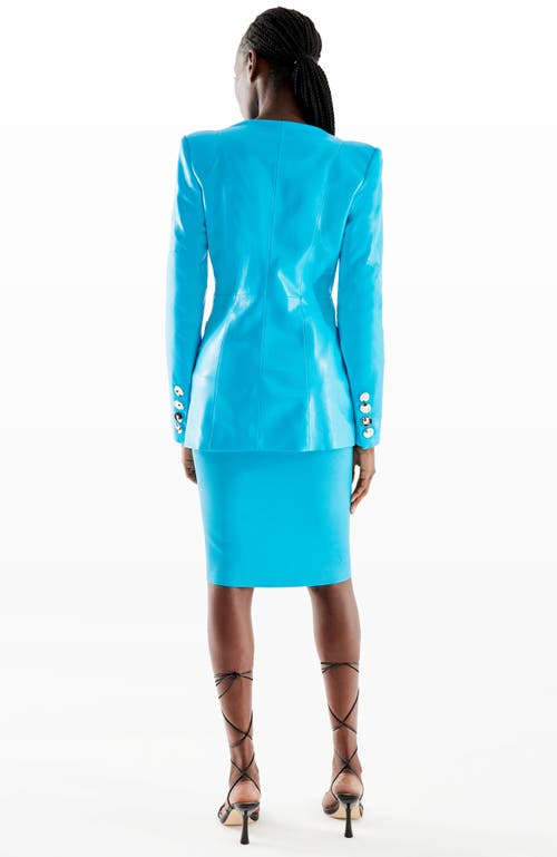As By Df Claude Recycled Leather Blazer