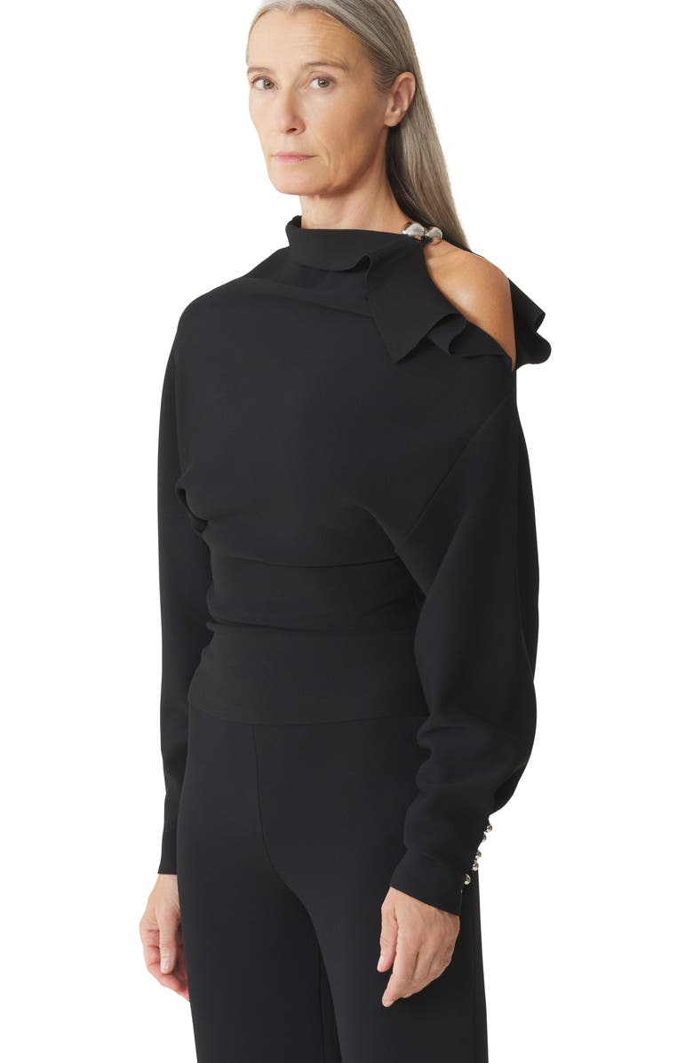 Lanvin Viscose Sweater, Alternate, color, Black