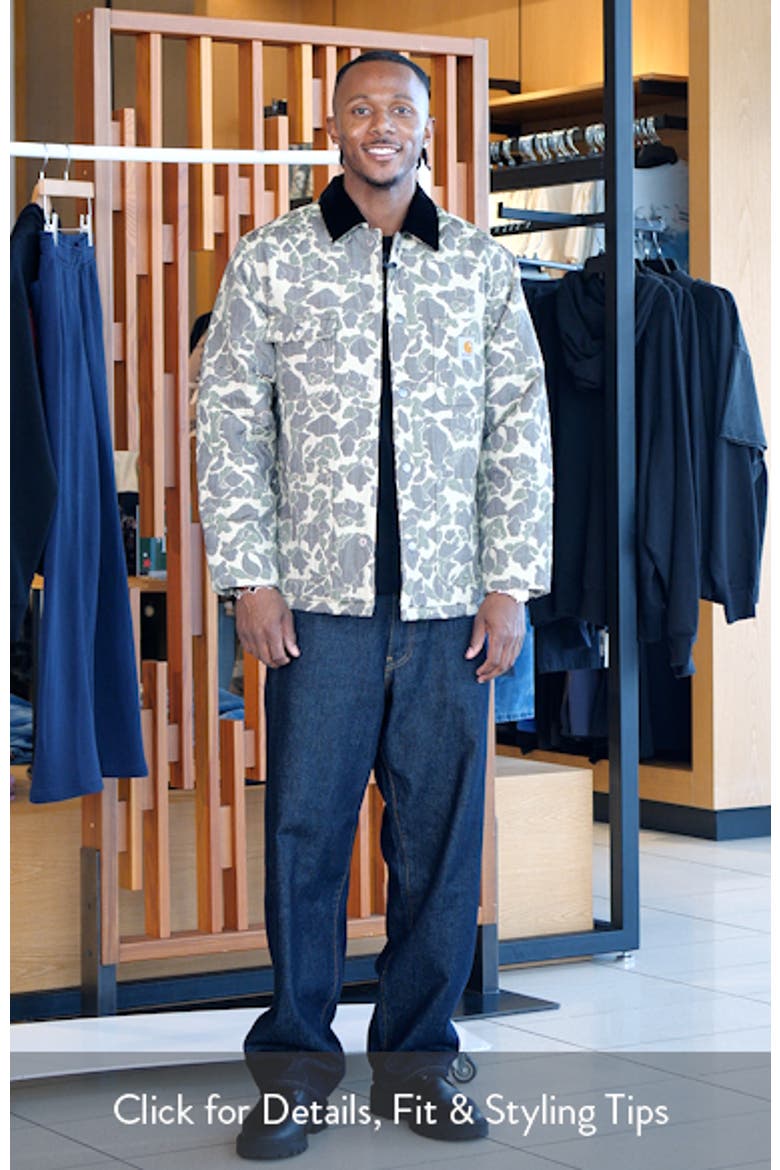 Carhartt Work In Progress Camo Tapestry Chore Coat (Men) | Nordstrom