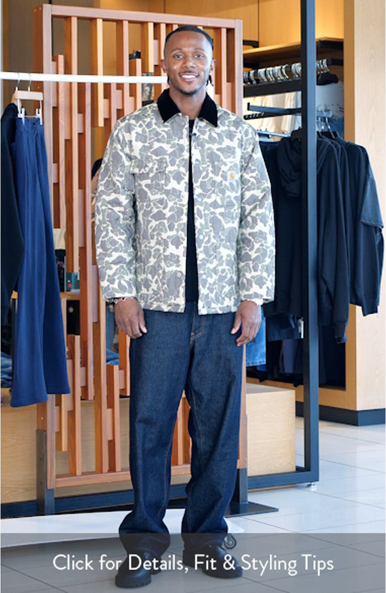 Camo Tapestry Chore Coat, sales video thumbnail