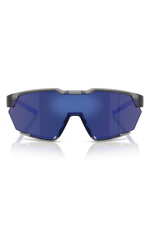 Scuderia Ferrari 41mm Irregular Sunglasses In Opal Grey