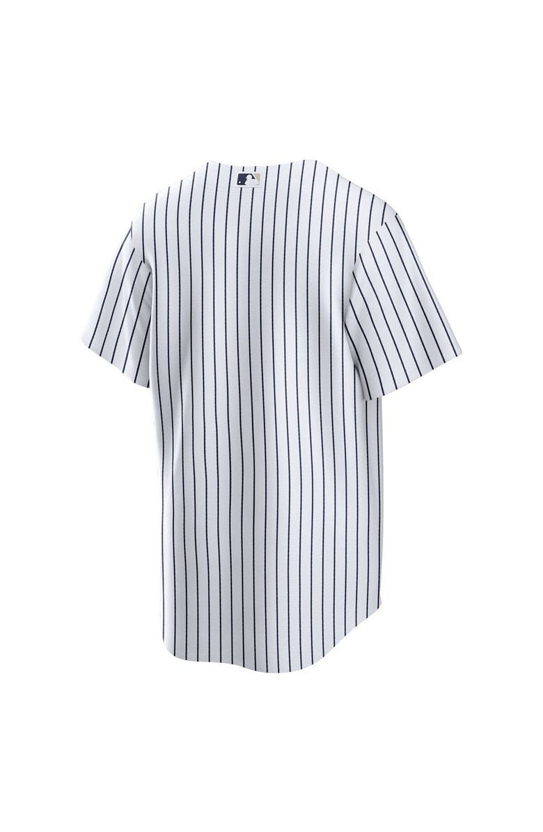 Nike Men's Nike White New York Yankees Home Blank Replica Jersey, Alternate, color, 
