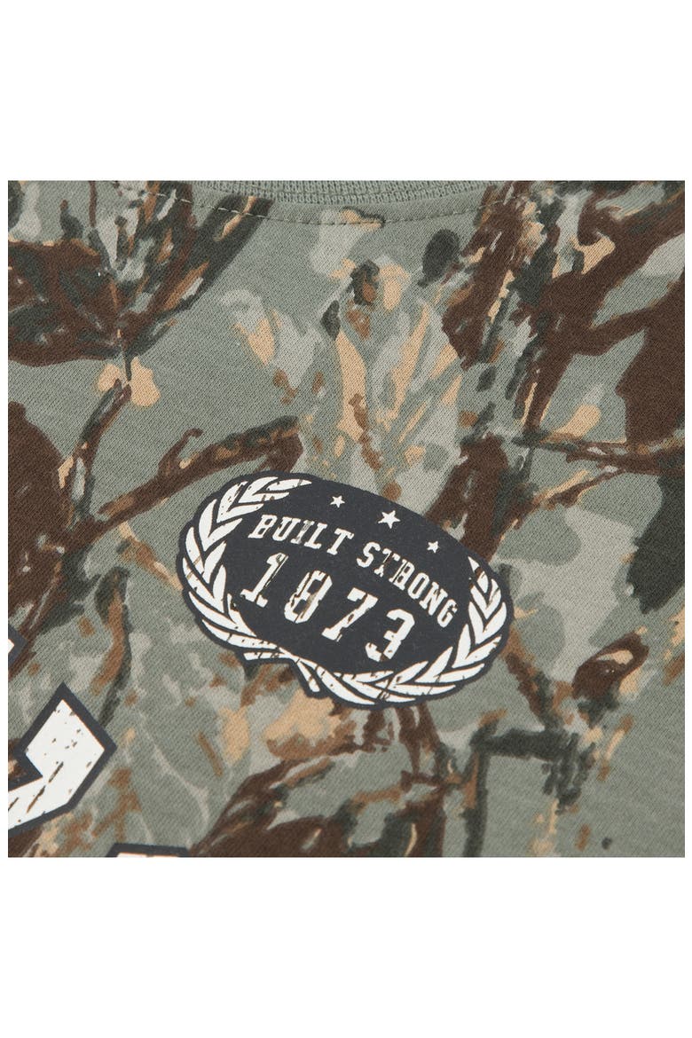 Kids' Camo Jersey T-Shirt, Alternate, color, SEA SPRAY