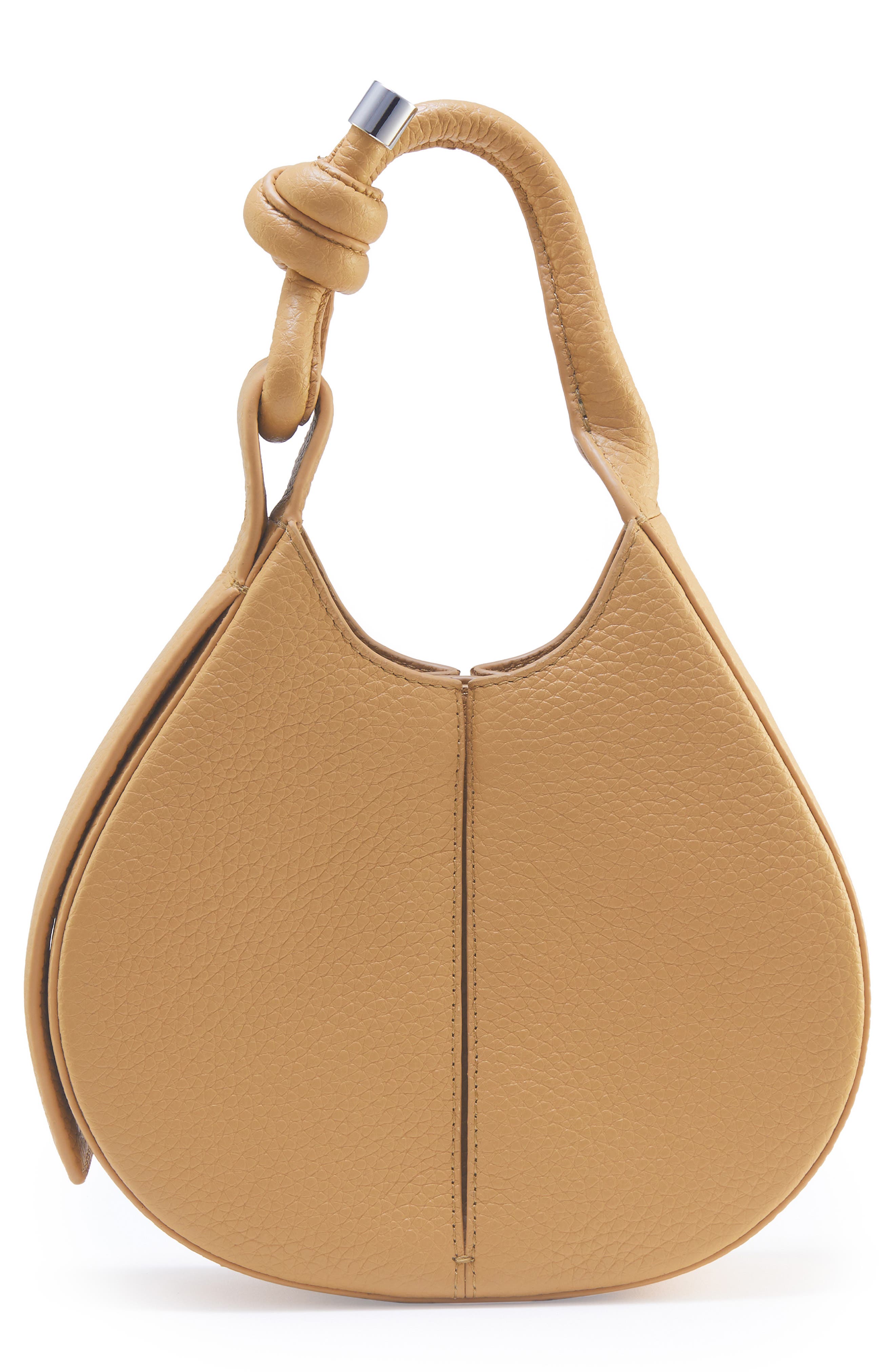 Mini Ina Inverted Pleat Crossbody Bag, Main, color, BISQUE