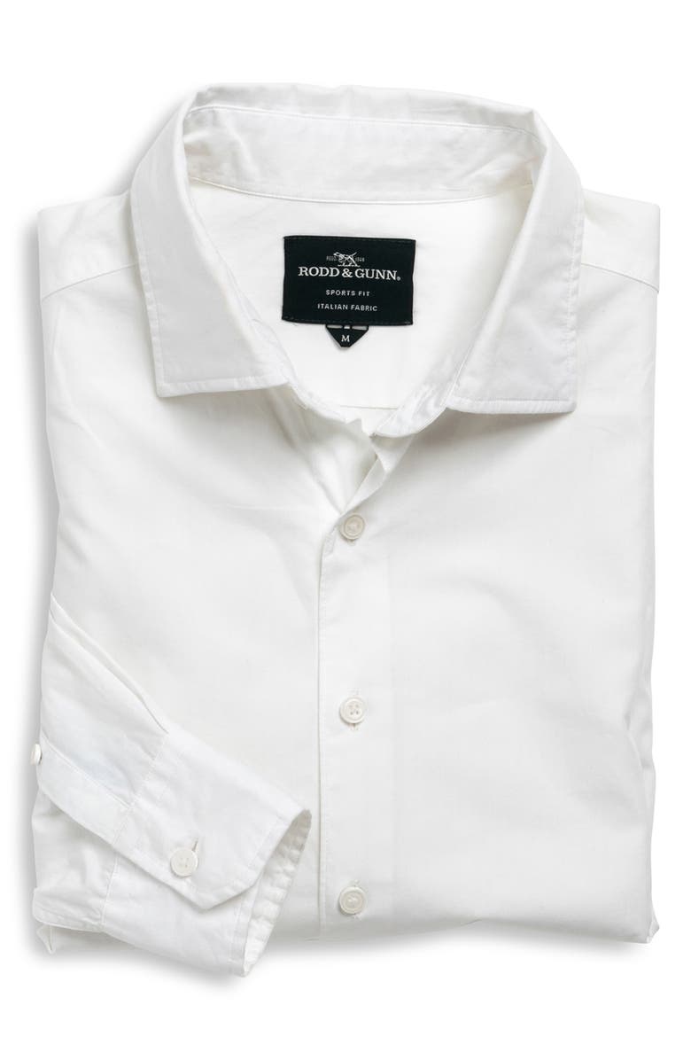 Rodd & Gunn Surrey Hills Solid Supima Cotton Button-Up Shirt, Alternate, color,