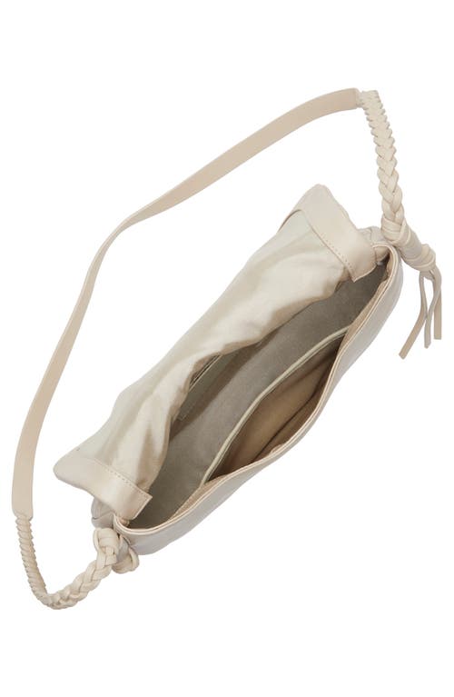 Vince Camuto Espen Leather Saddle Bag In Light Beige