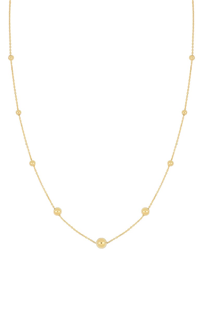 Bony Levy 14K Gold Disc Chain Necklace, Main, color,