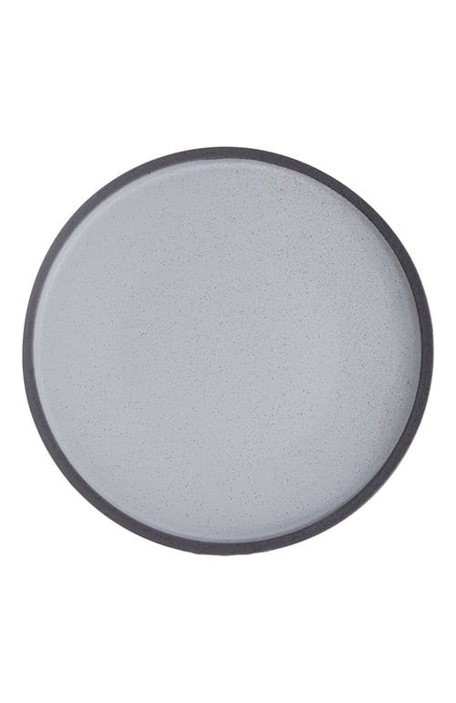 Stone Lain Tina Stoneware 4-piece Salad Plate In Gray