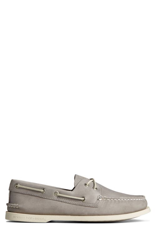 Sperry Top-sider® Authentic Original 2-eye Boat Shoe In Gray