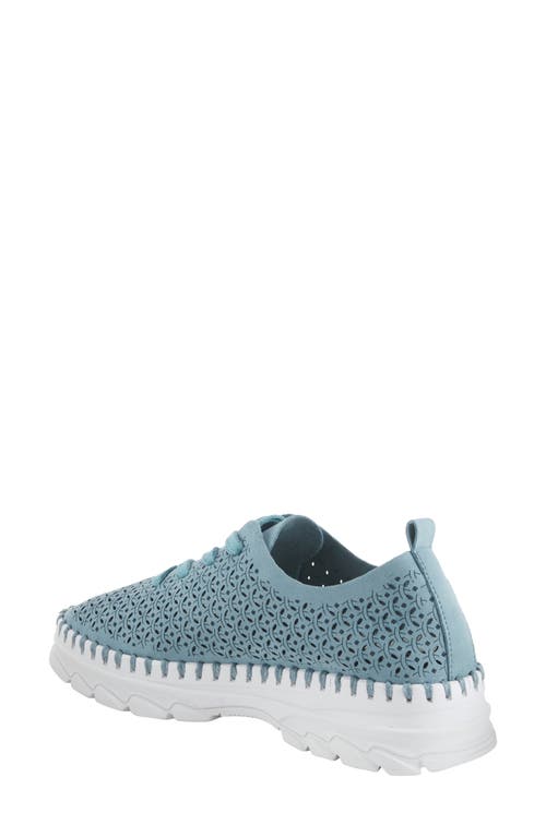Patrizia By Spring Step Elodi Perforated Sneaker In Blue