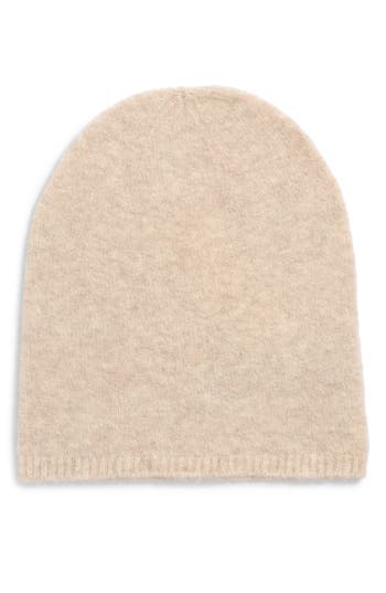 Eileen Fisher Cashmere & Silk Blend Knit Beanie