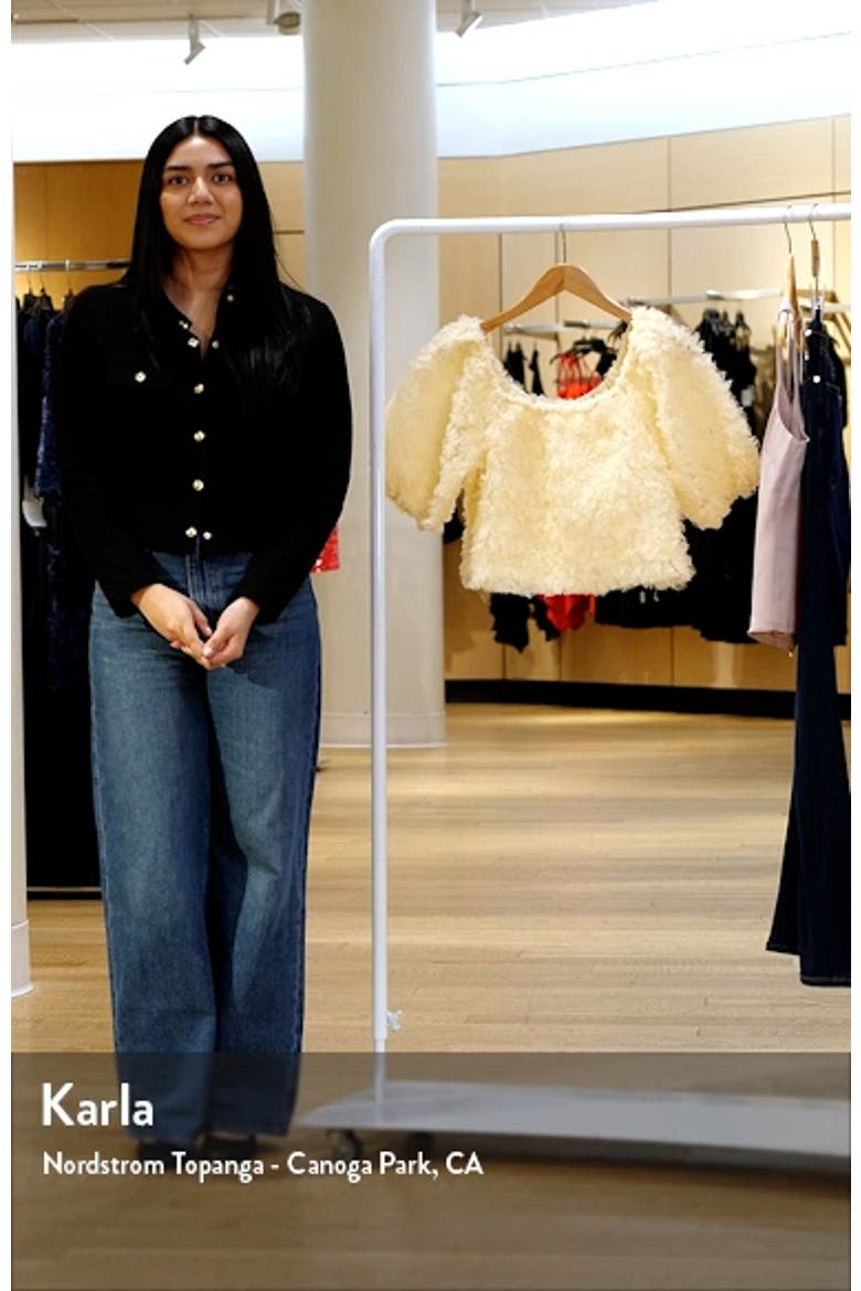 Floral Tulle Top video