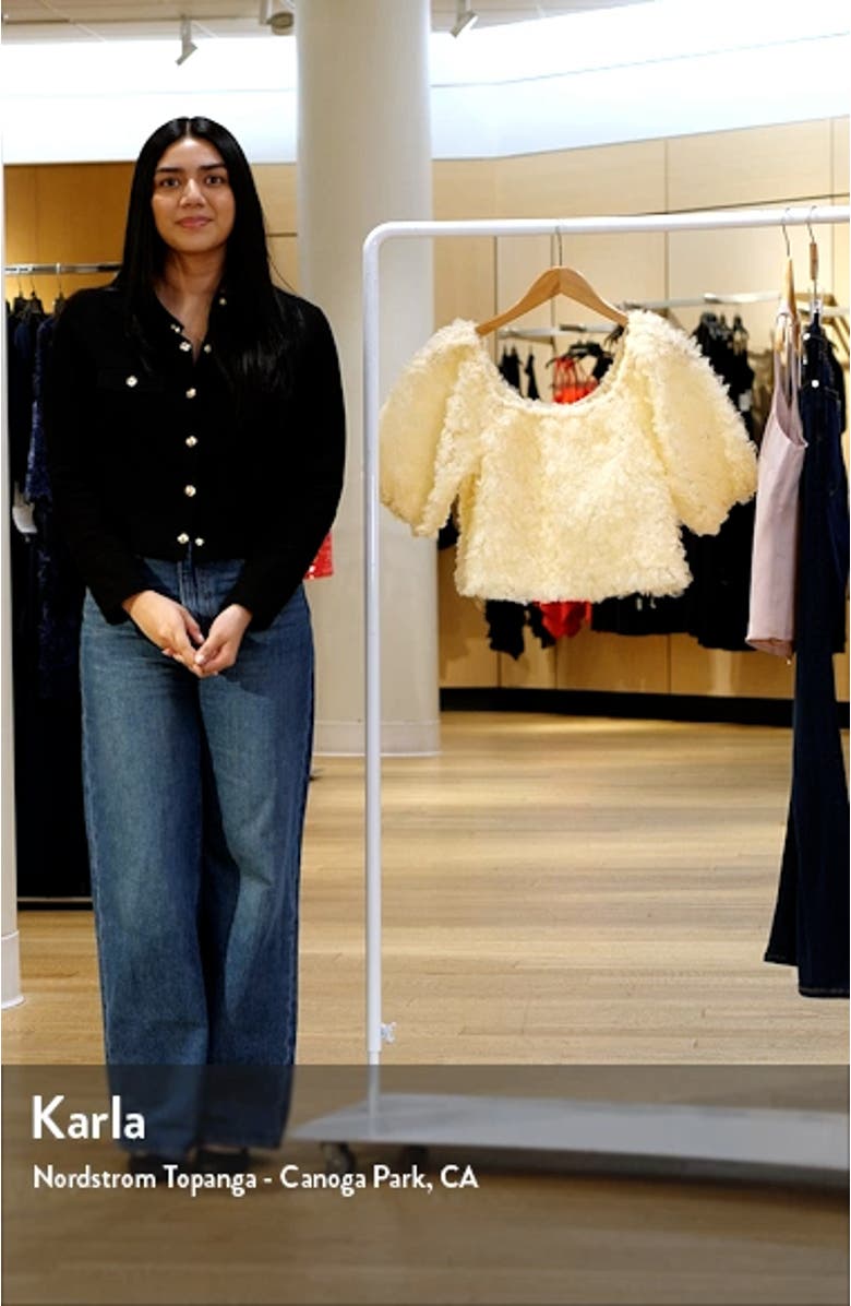 Floral Tulle Top, sales video thumbnail