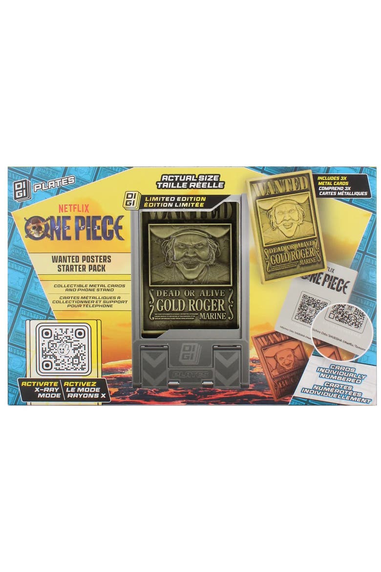 Digiplate Starter Pack One Piece, Wanted Posters, Main, color, Multicolored