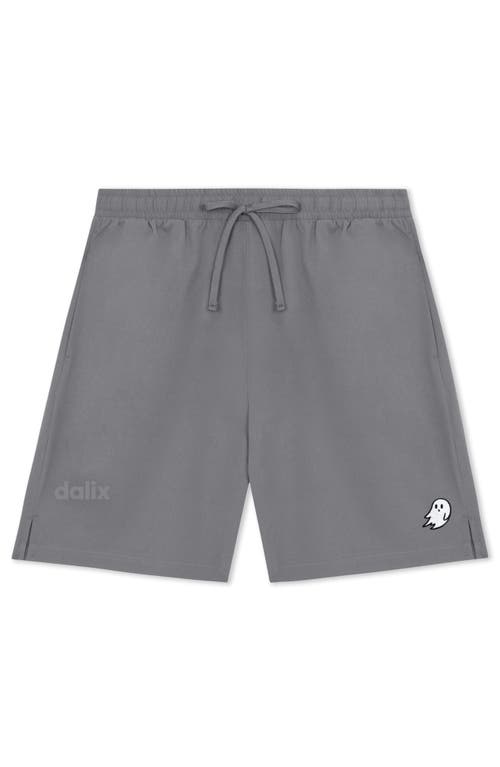 Dalix Mens Ghost Midweight Active Short In Gray