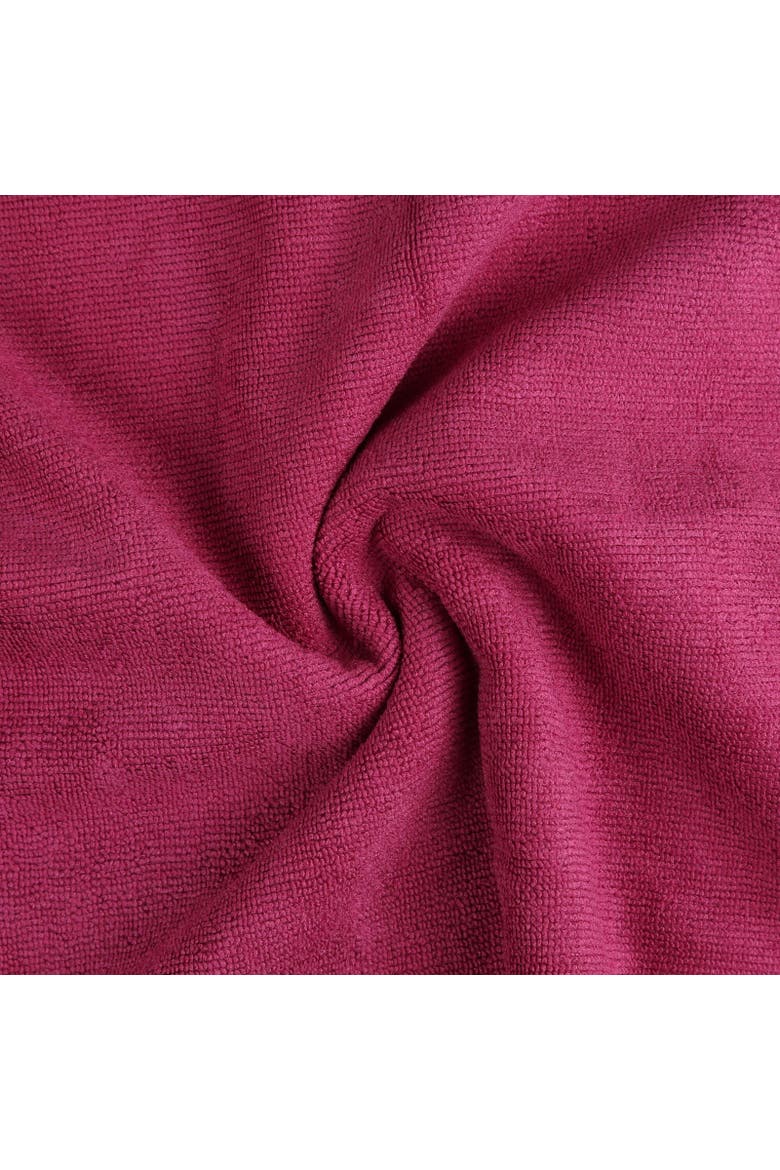 Great Outdoors Lightweight Large Compact Travel Towel, Alternate, color, Dark Cerise