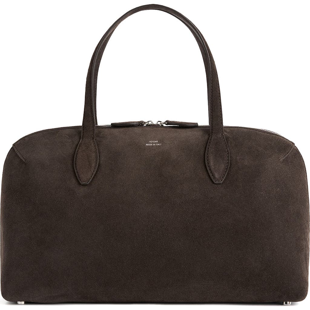 Totême Toteme Leather Day Tote In Brown