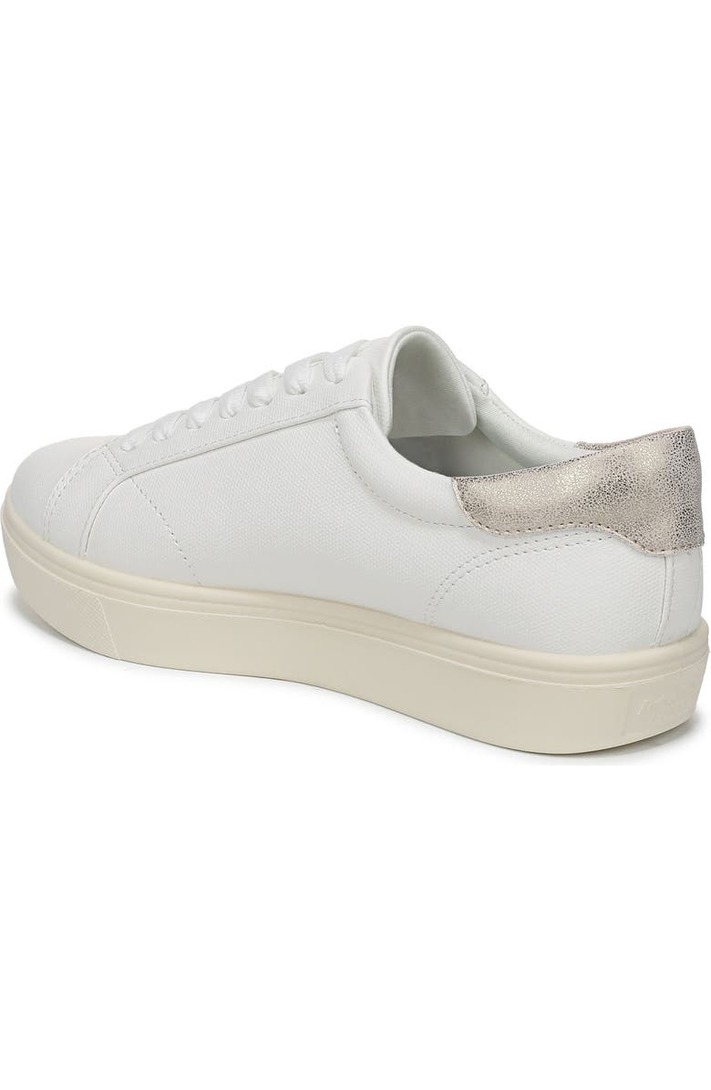 Dr. Scholl's Madi Twill Platform Sneaker, Alternate, color, White