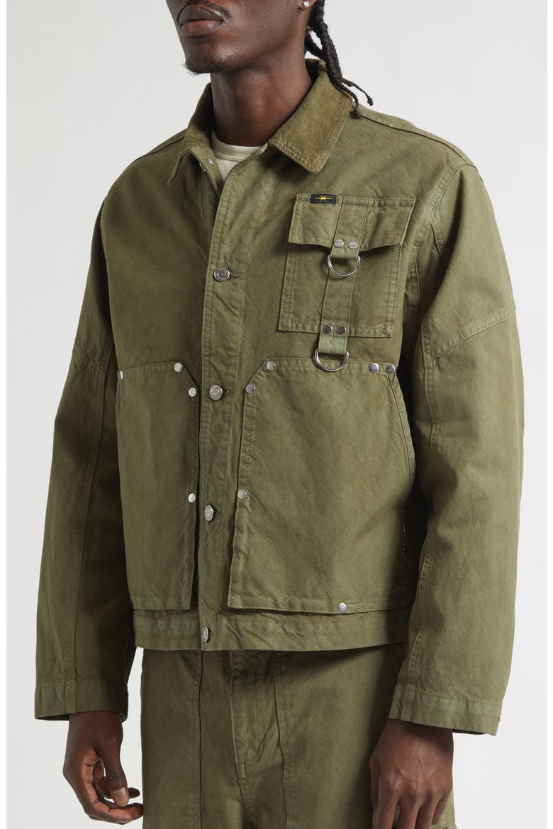 Hard Work Jacket, Alternate, color, DESERT SAGE