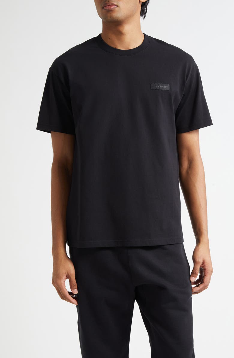 Givenchy Regular Fit Logo T-Shirt, Main, color, Black