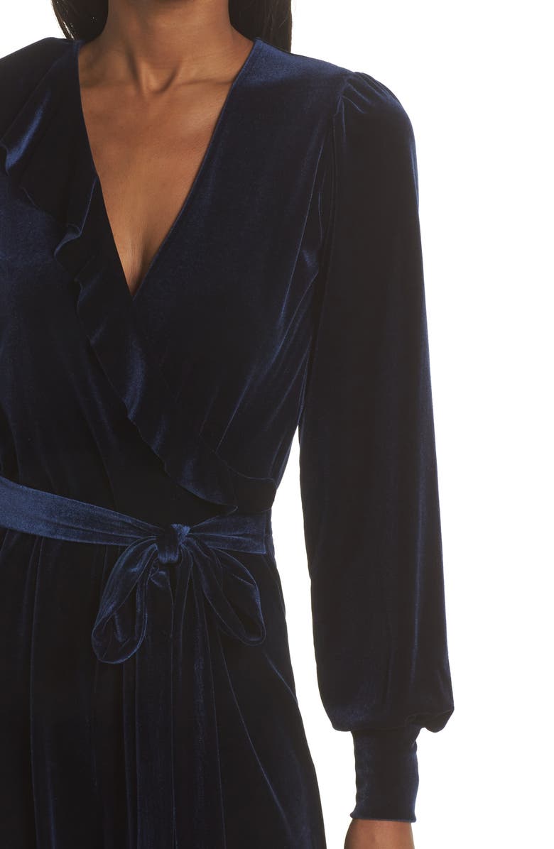 Leota Julie Print Ruffle Jumpsuit, Alternate, color,