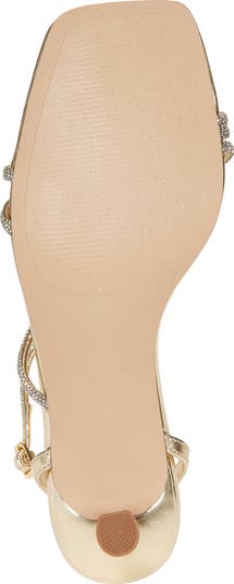 Meggie Crystal Ankle Strap Sandal