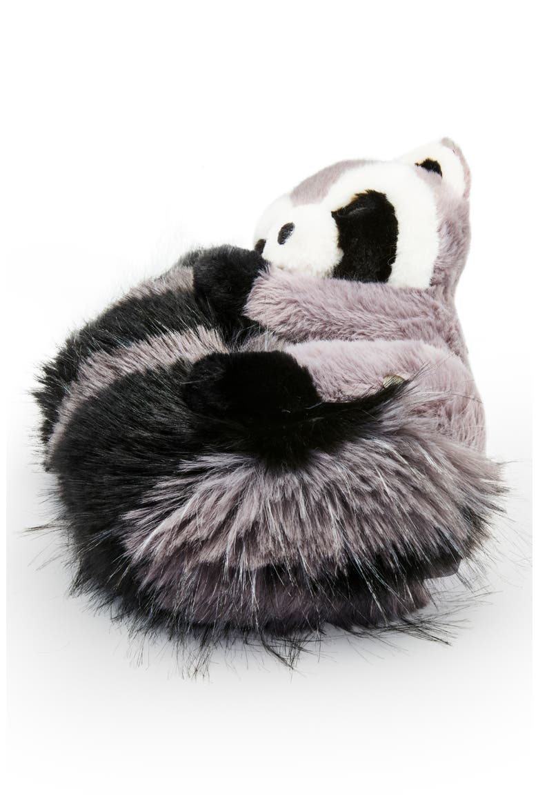 Raccoon Plush Toy, Alternate, color, LIGHT/ PASTEL GREY