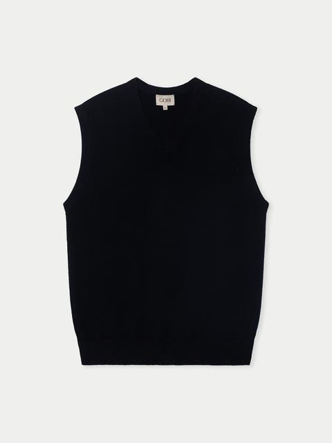 Timeless V-Neck Cashmere Vest