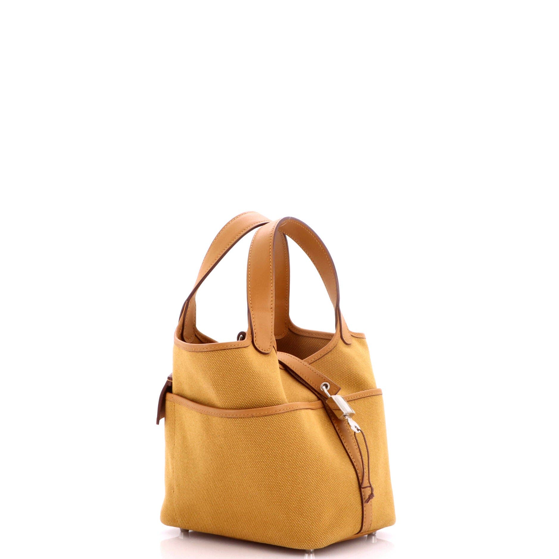 Cargo Picotin Lock Bag Canvas and Swift PM, Alternate, color, Brown