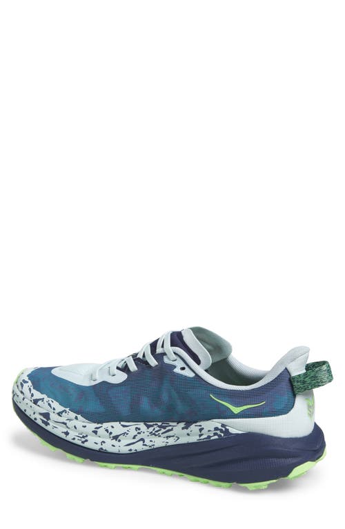 Hoka Speedgoat 6 Trail Running Shoe In Blue
