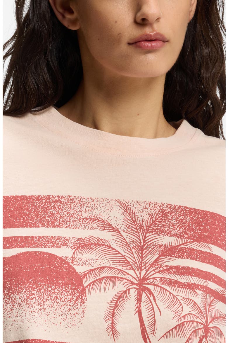 Cotton Tee, Alternate, color, CREAM ROSE