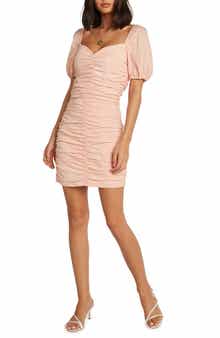 matty m. Brea Ruched Minidress