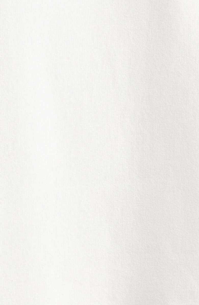 Bode Finish Line Embroidered Fleece Graphic Sweatshirt, Alternate, color, Cream