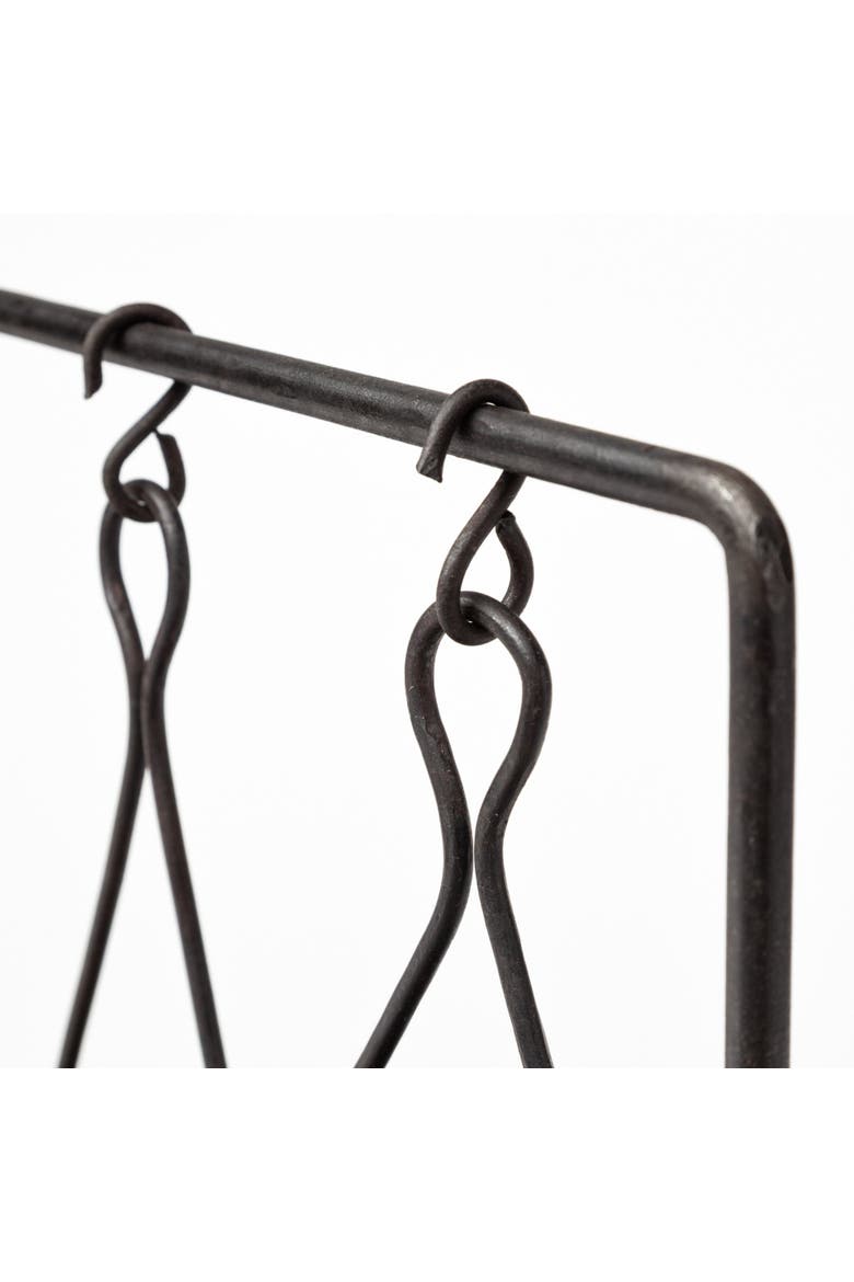 Enos Metal Ancient Spice Market Decorative Display, Alternate, color, Black