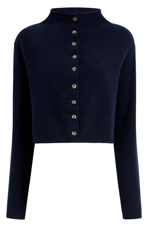Annora Stretch Wool & Cashmere Cardigan