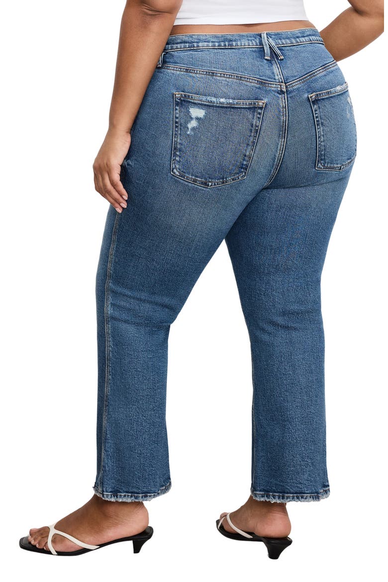Good Standard Kick Flare Jeans, Alternate, color, INDIGO1014
