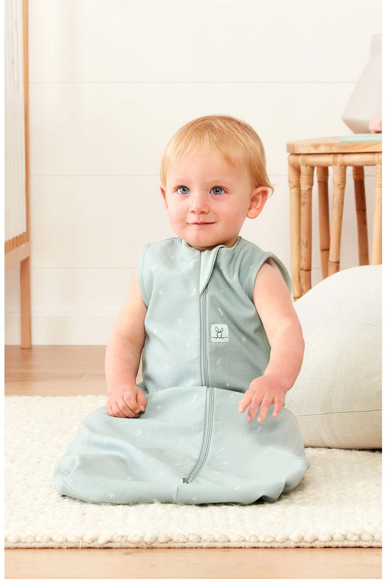 1.0 Tog Organic Wearable Blanket, Alternate, color, SAGE