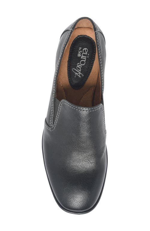 Eurosoft Darbi Wedge Loafer In Black