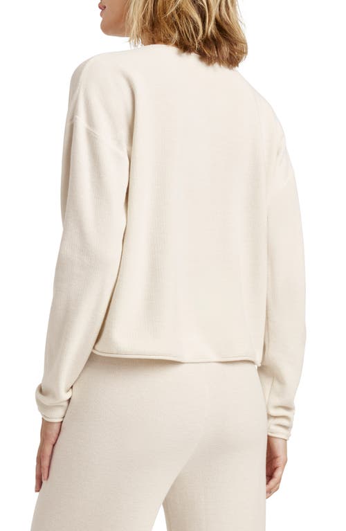 Splendid Michelle Cotton & Silk Blend Sweater In Neutral