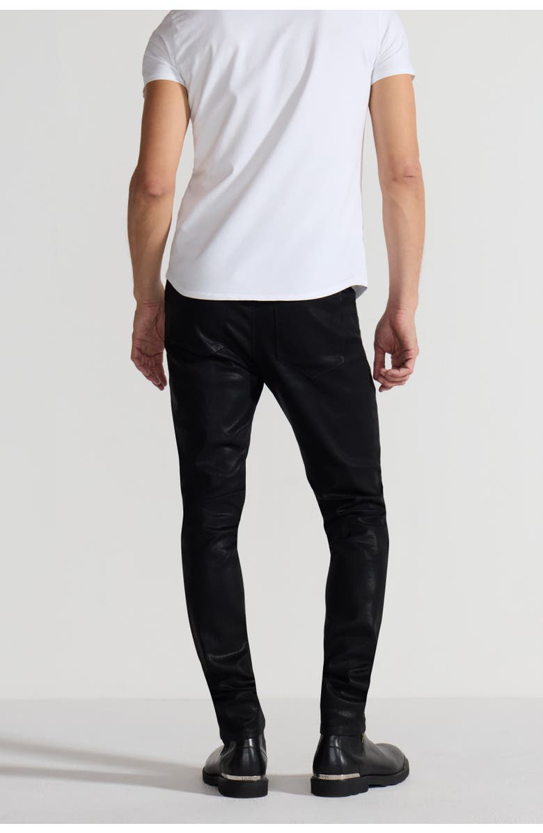 Monfrère Greyson Jeans, Alternate, color, Coated Noir