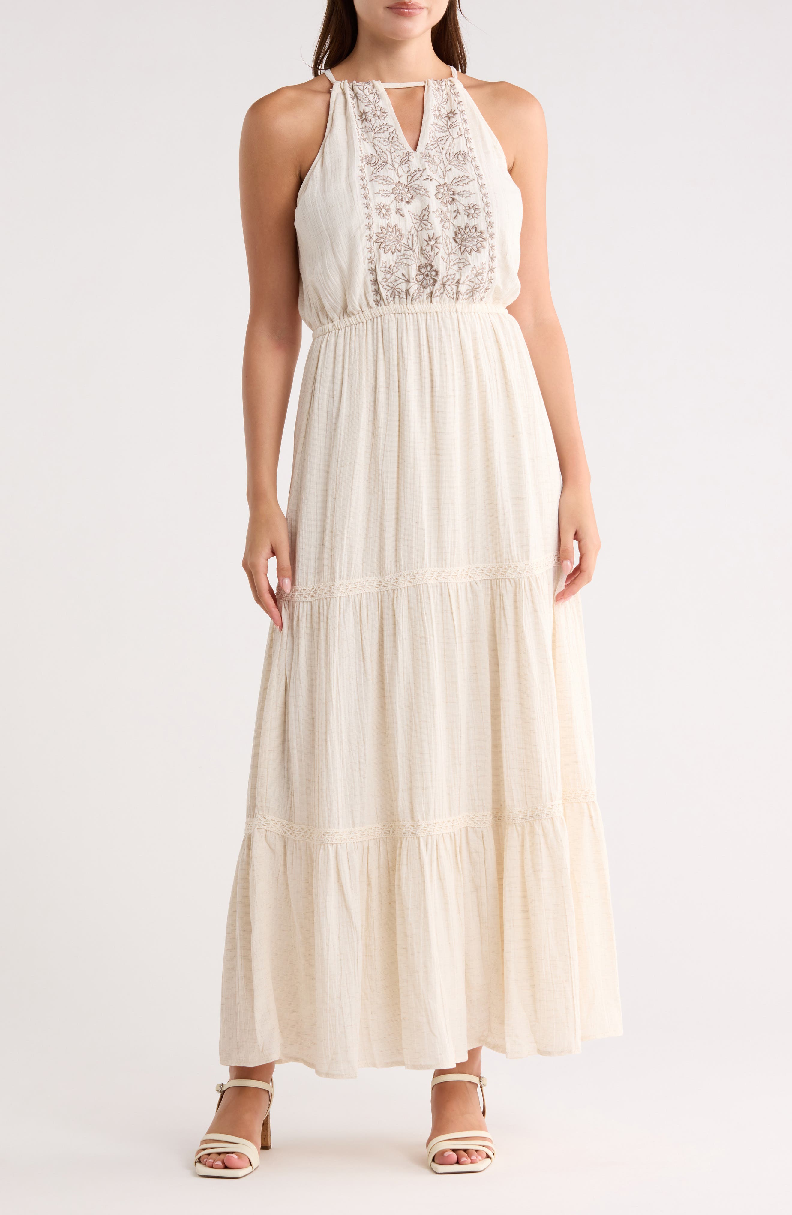 Lovestitch Tiered Halter Dress