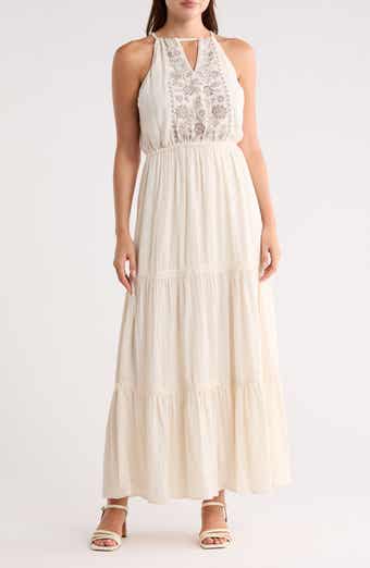 Tiered Halter Dress