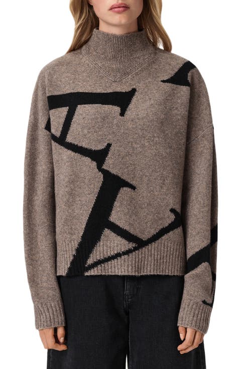 A Star Turtleneck Sweater