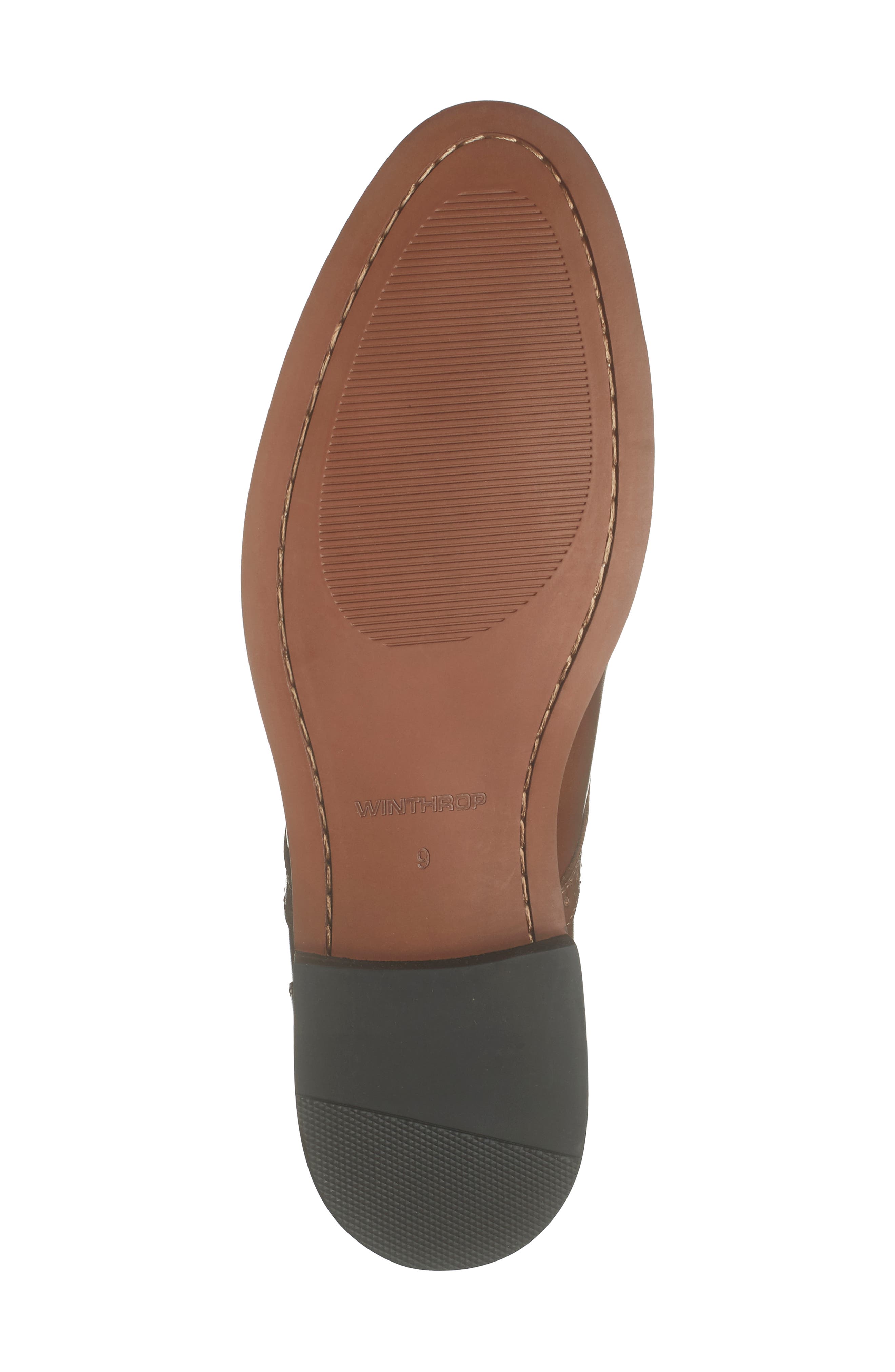 Oakwood Cap Toe Derby, Alternate, color, COGNAC